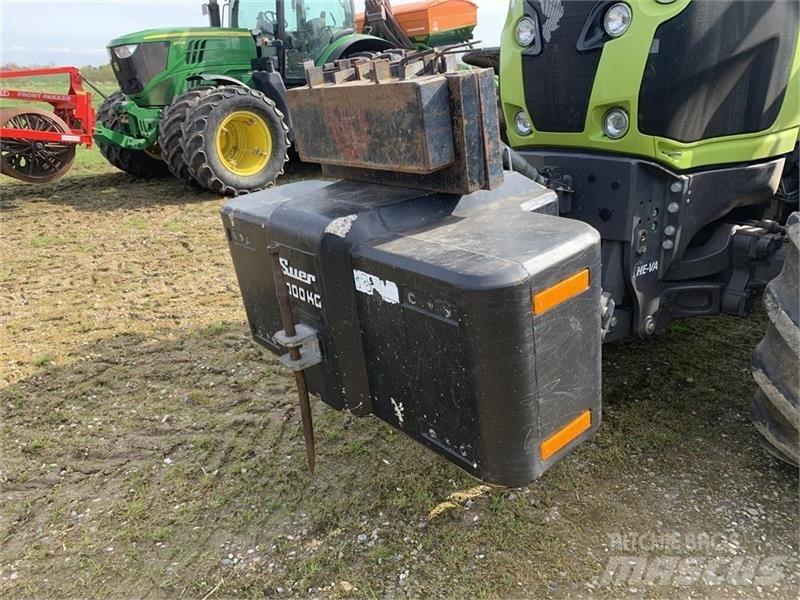  Suer 1000 kg. Przednie obciążniki