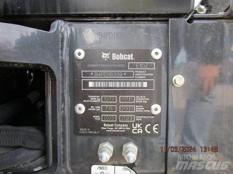 Bobcat E 10 Z Minikoparki