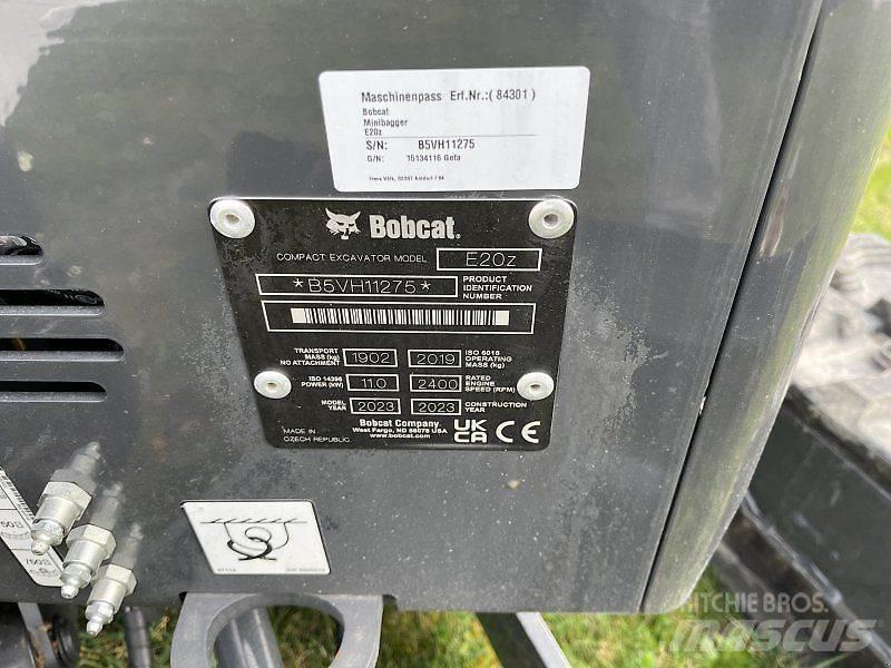Bobcat E 20z Minikoparki