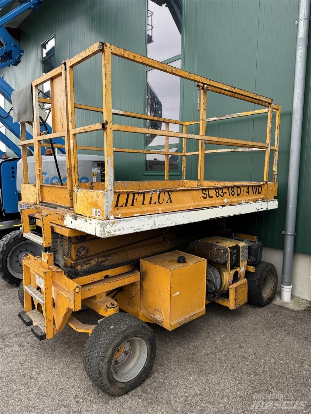 Liftlux SL83-18D/4WD Podnośniki nożycowe