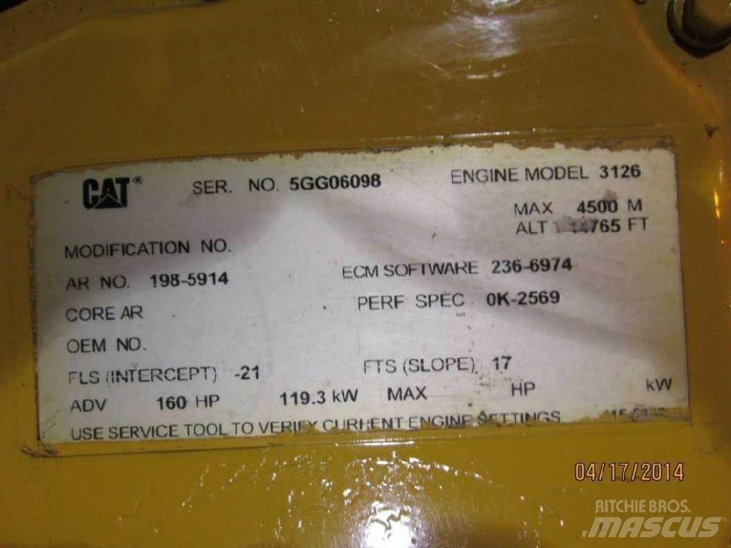 CAT 3126E Silniki