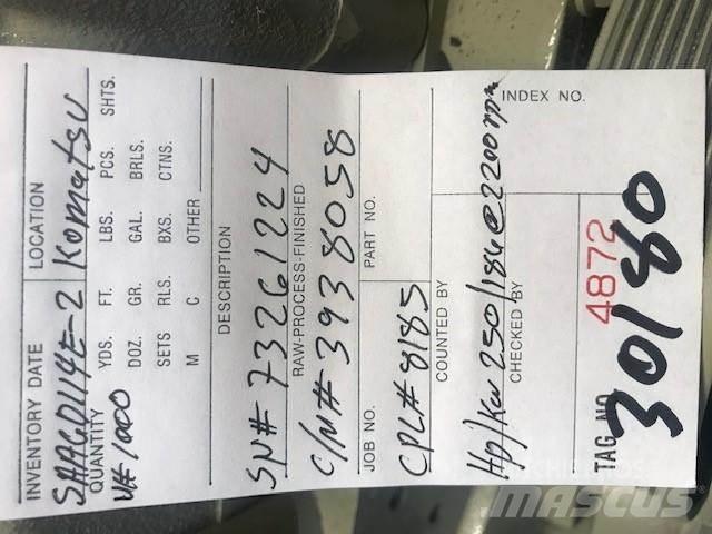 Cummins 6CT8.3 Silniki