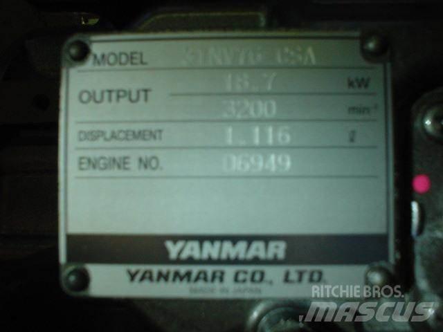 Yanmar 3TNV76-CSA Silniki