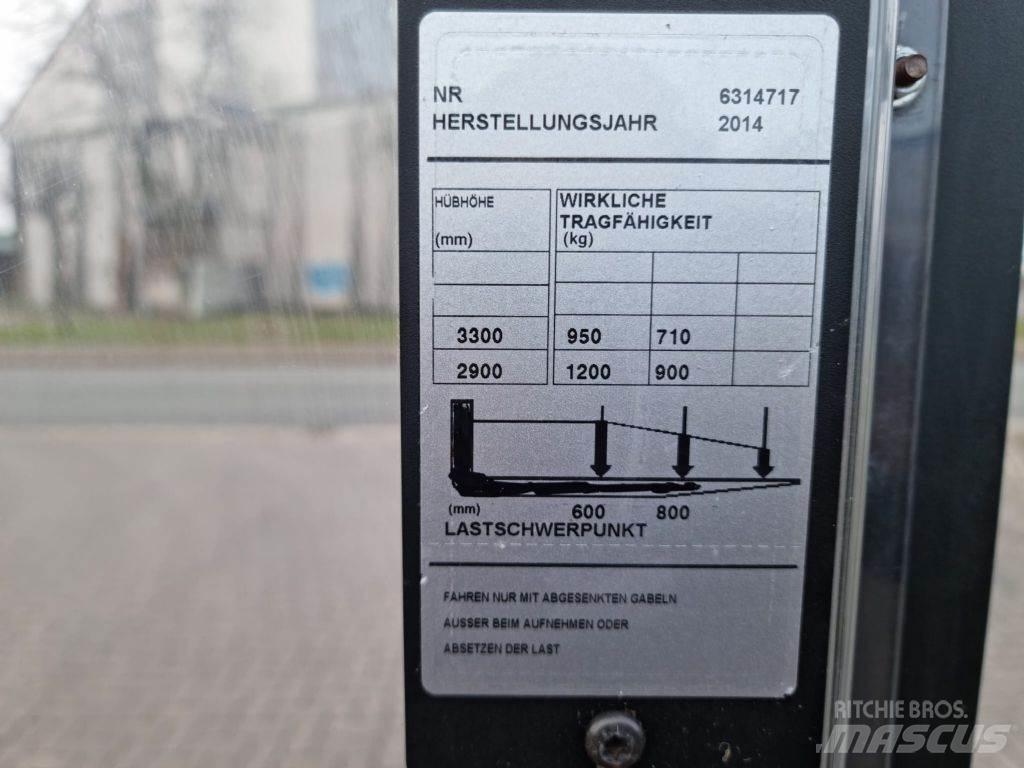 BT SWE120 Wózki widłowe unoszące z dyszlem