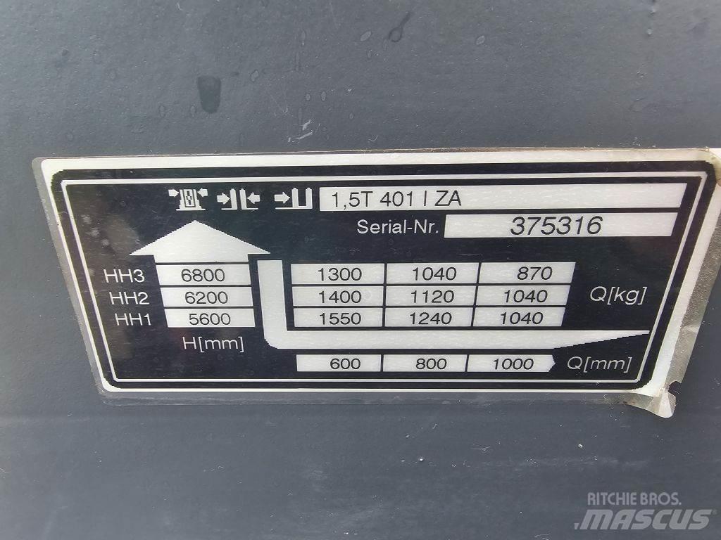 Jungheinrich ETVQ20 Wózki widłowe czterokierunkowe