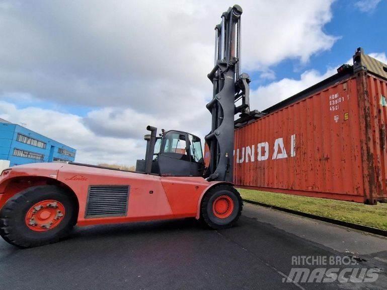 Linde H320 Wozy do składowania i transportu kontenerów
