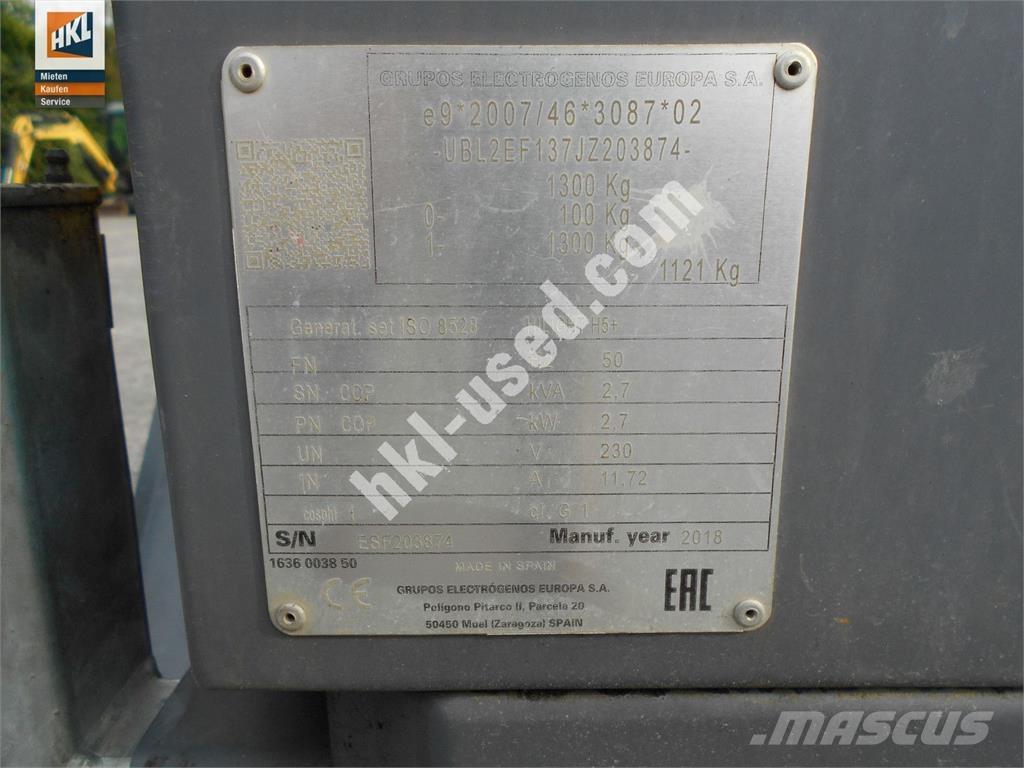 Atlas Copco HILIGHT V5+ Wieże oświetleniowe