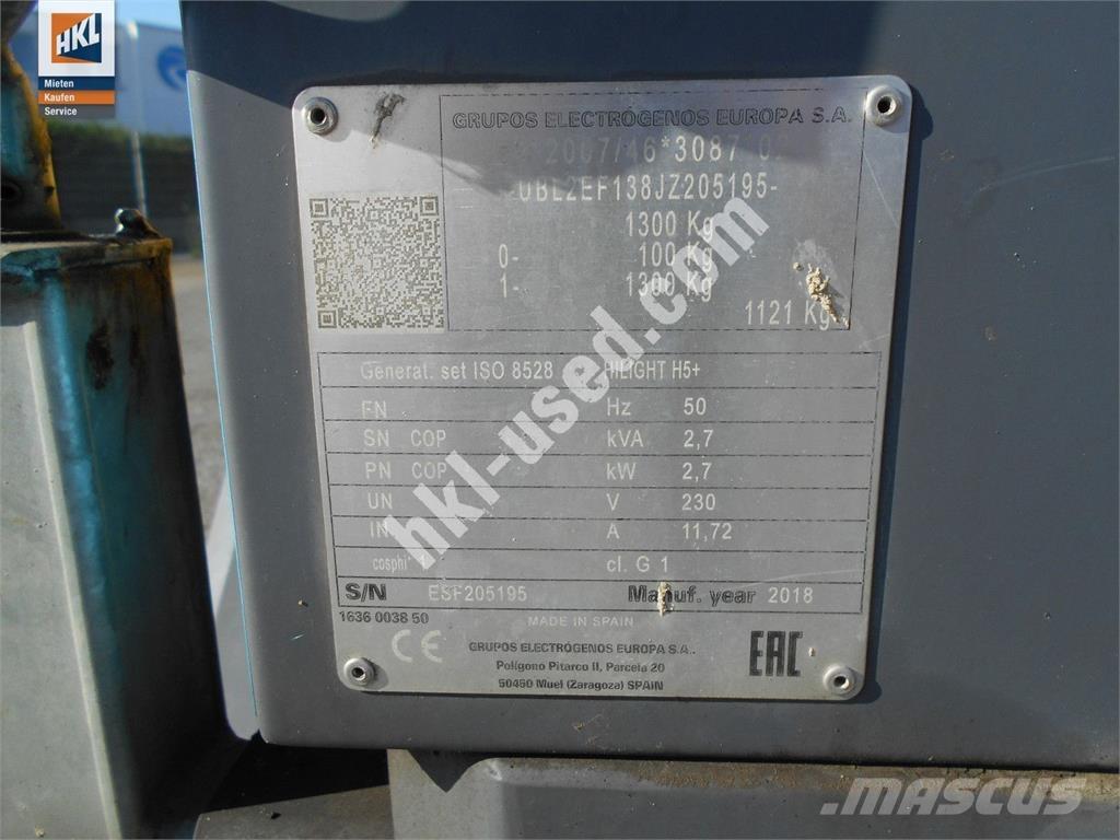 Atlas Copco HILIGHT V5+ Wieże oświetleniowe