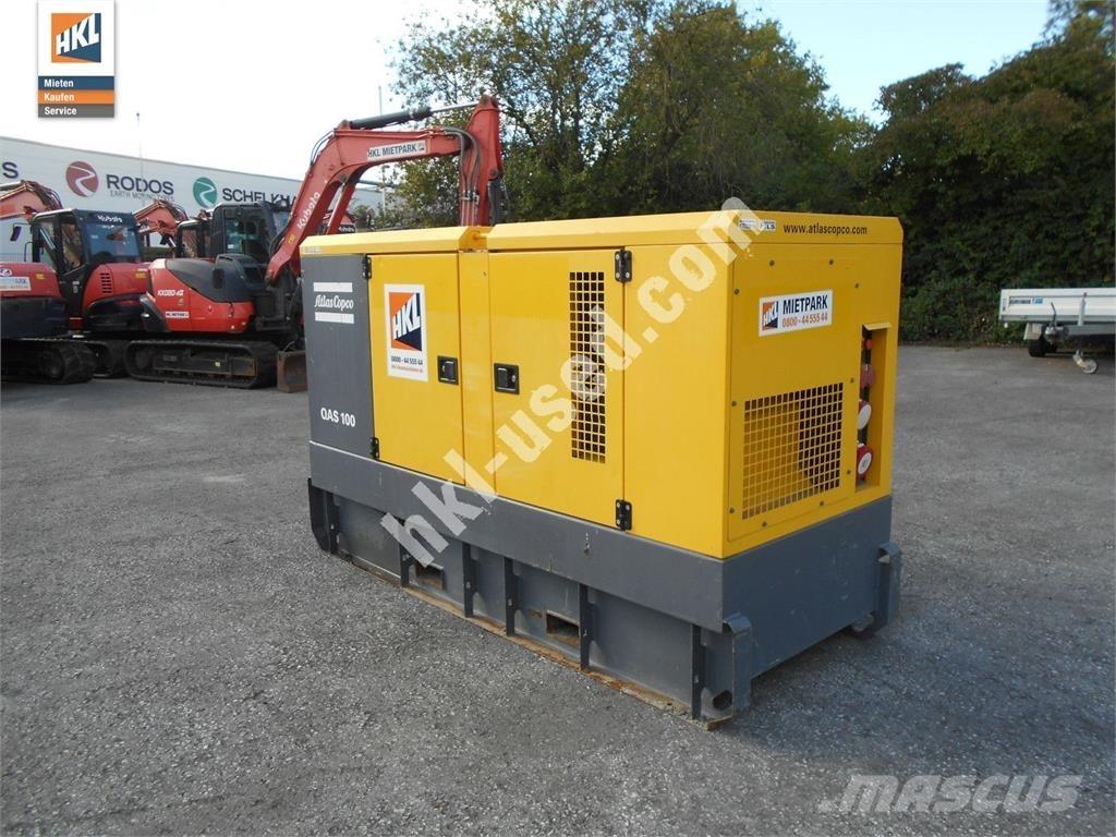 Atlas Copco QAS 100 Agregaty prądotwórcze inne
