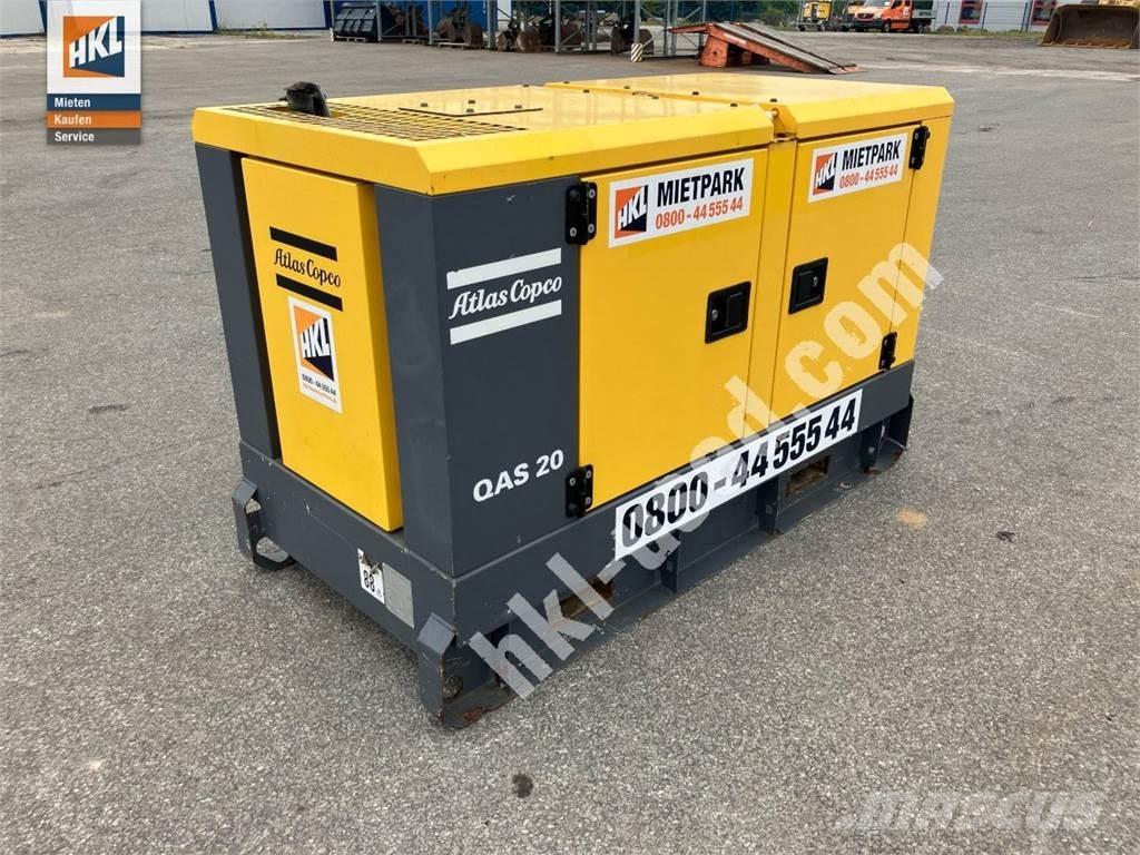 Atlas Copco QAS 20 KDS Agregaty prądotwórcze inne