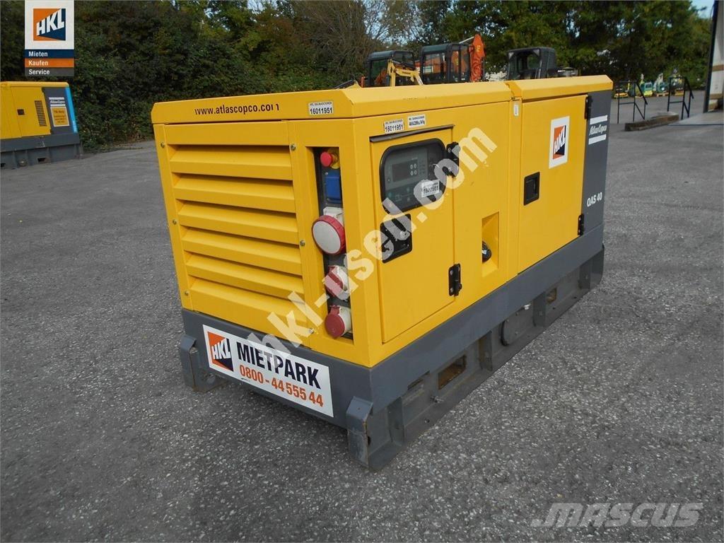Atlas Copco QAS 40 KDS Agregaty prądotwórcze inne