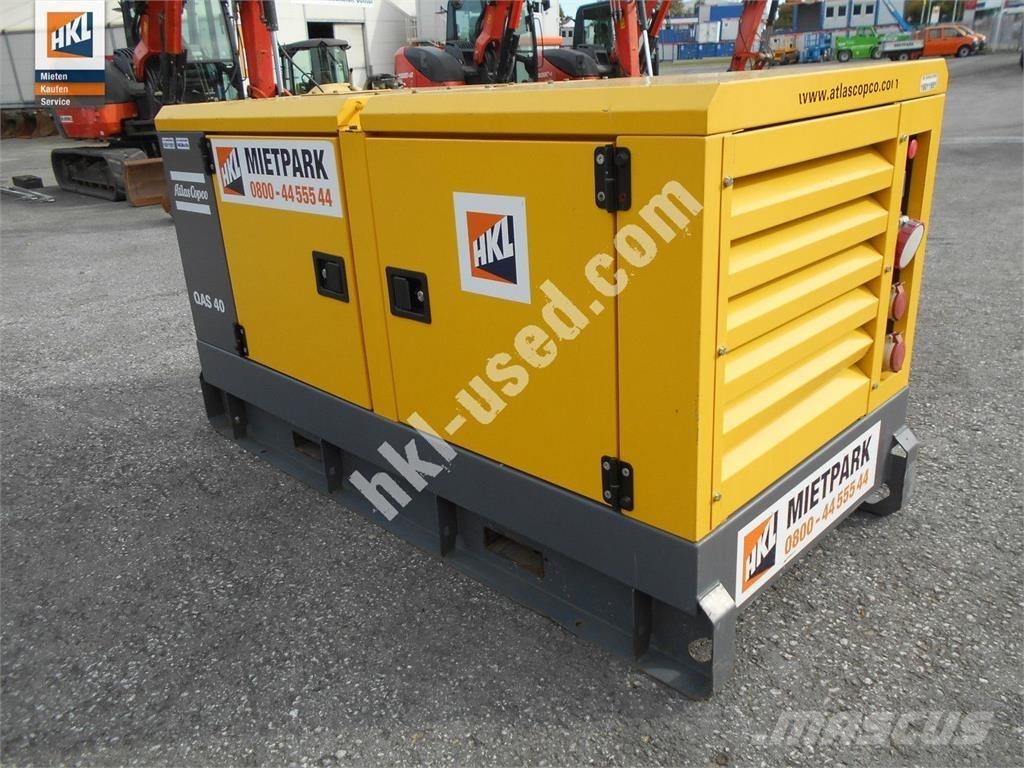 Atlas Copco QAS 40 KDS Agregaty prądotwórcze inne