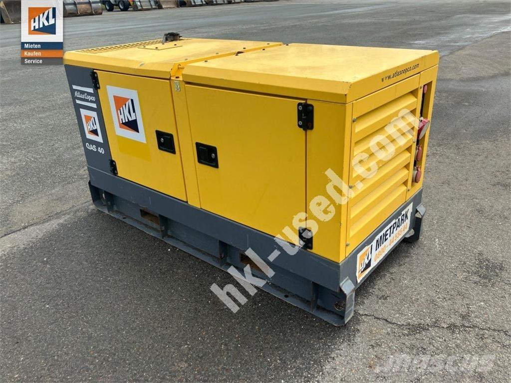 Atlas Copco QAS 40 KDS Agregaty prądotwórcze inne