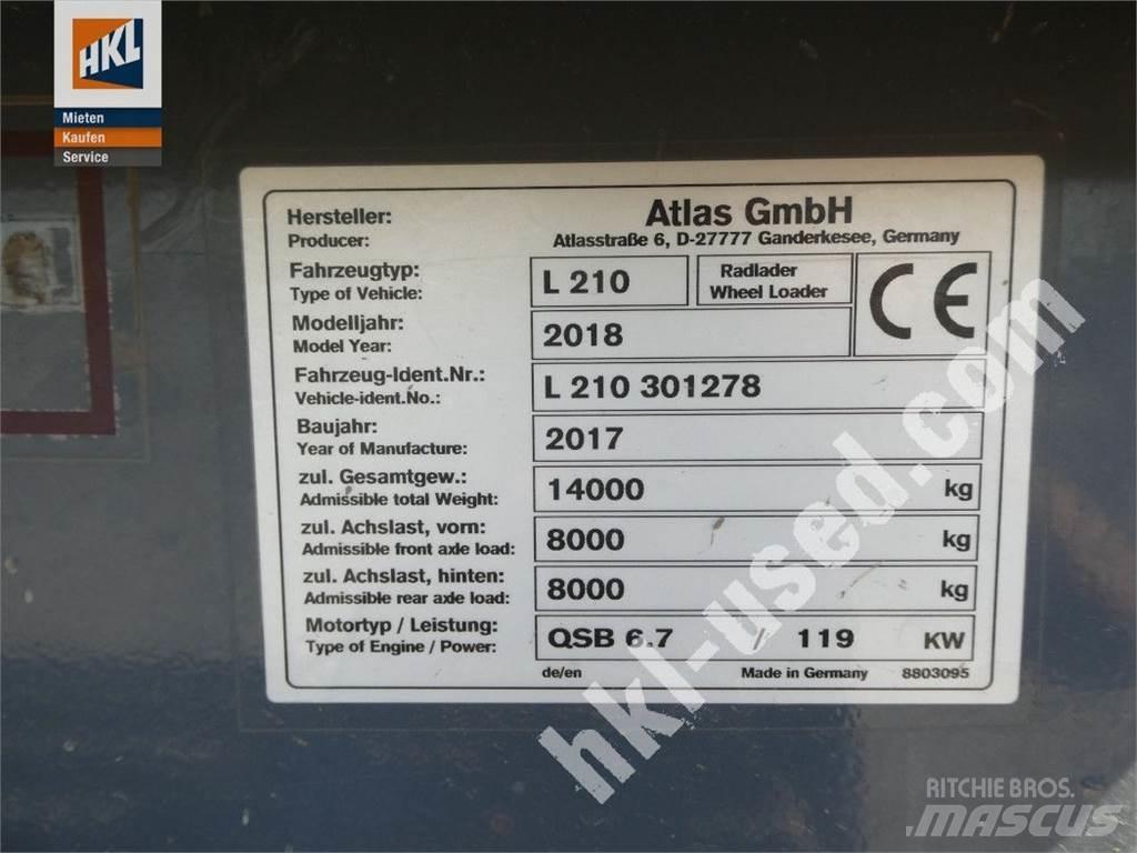 Atlas L 210 Ładowarki kołowe