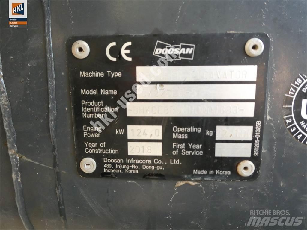 Doosan DX 225 LC-5 Koparki gąsienicowe