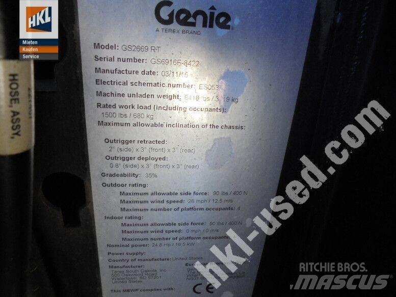 Genie GS 2669 RT Maszyny budowlane - Inne