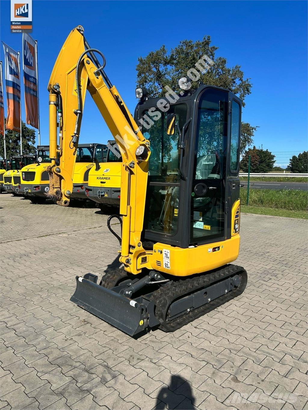 Komatsu PC 16 R-3HS Minikoparki