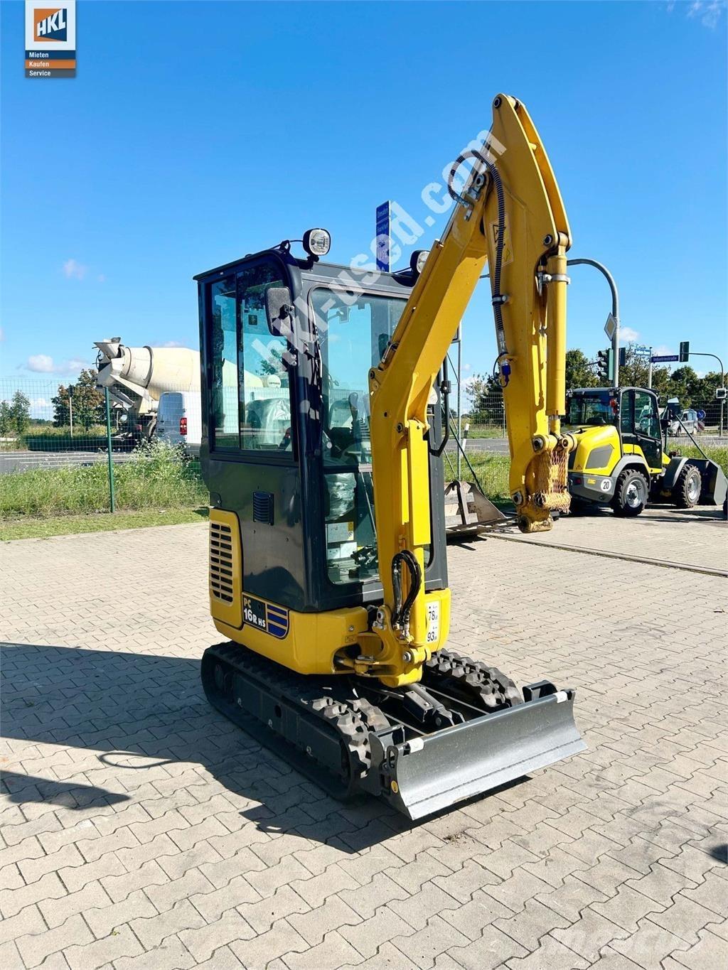 Komatsu PC 16 R-3HS Minikoparki