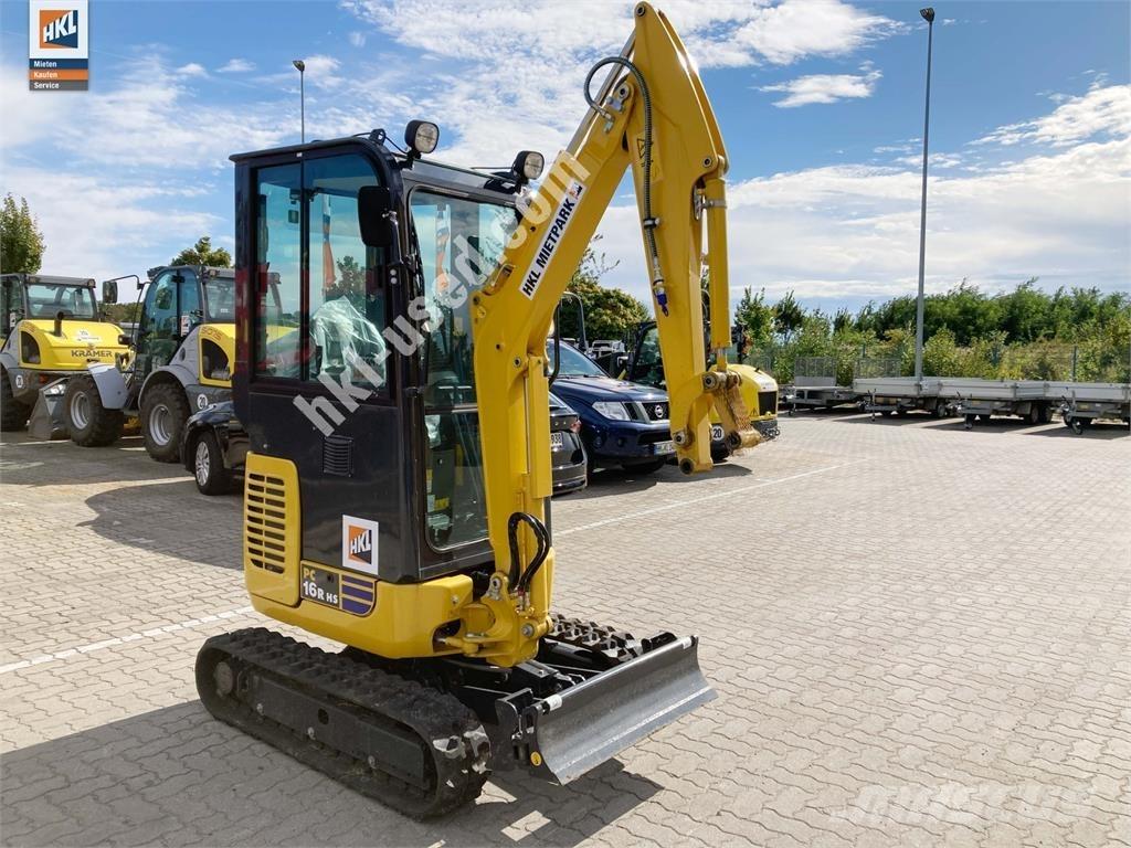 Komatsu PC 16 R-3HS Minikoparki