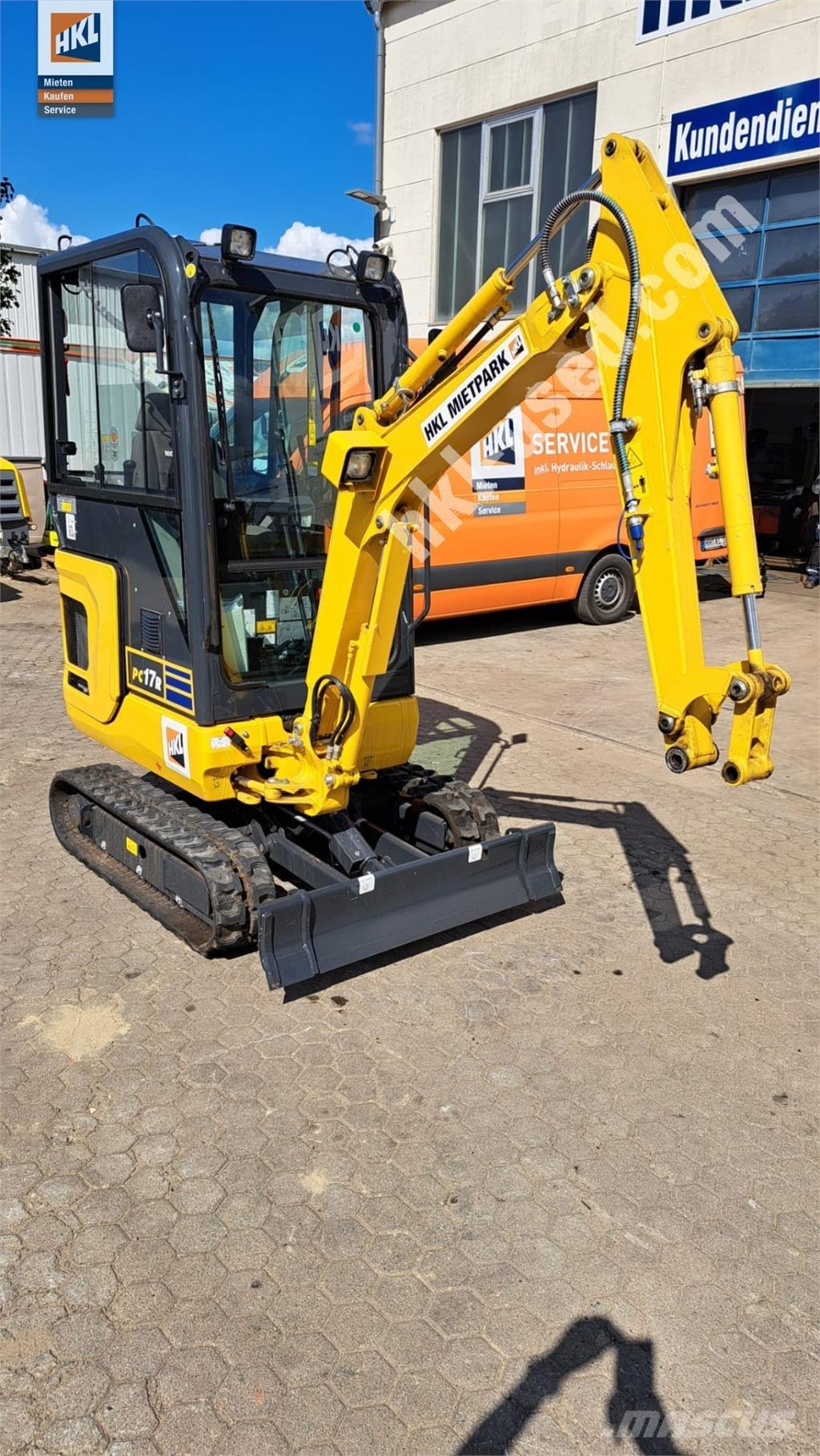 Komatsu PC 17 R-5 Minikoparki