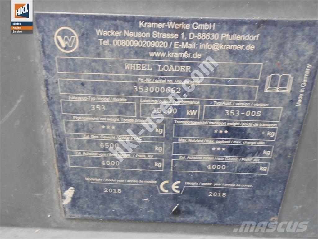 Kramer 5075 Ładowarki kołowe