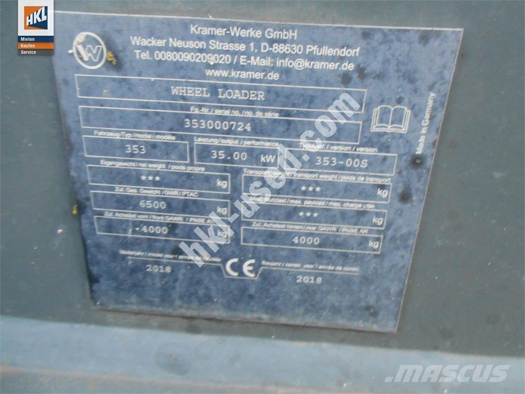 Kramer 5075 Ładowarki kołowe