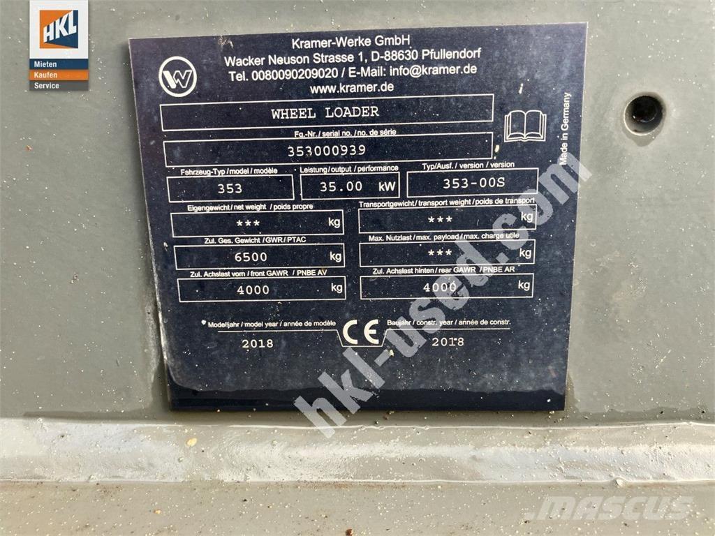 Kramer 5075 Ładowarki kołowe