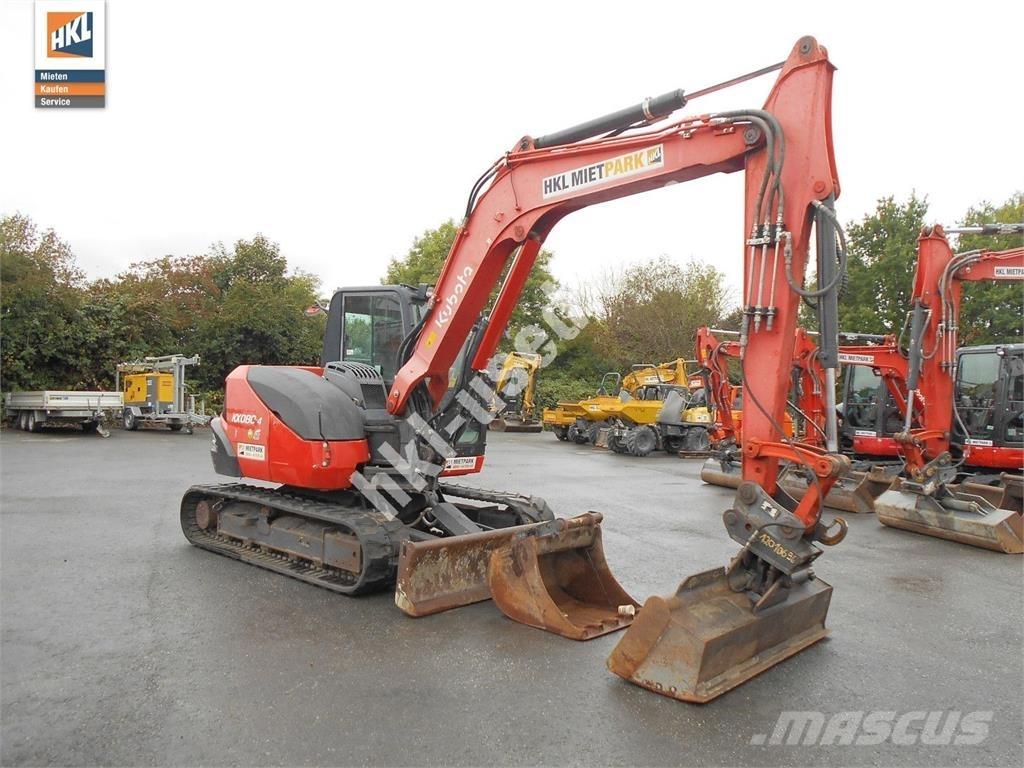 Kubota KX 080-4 Minikoparki