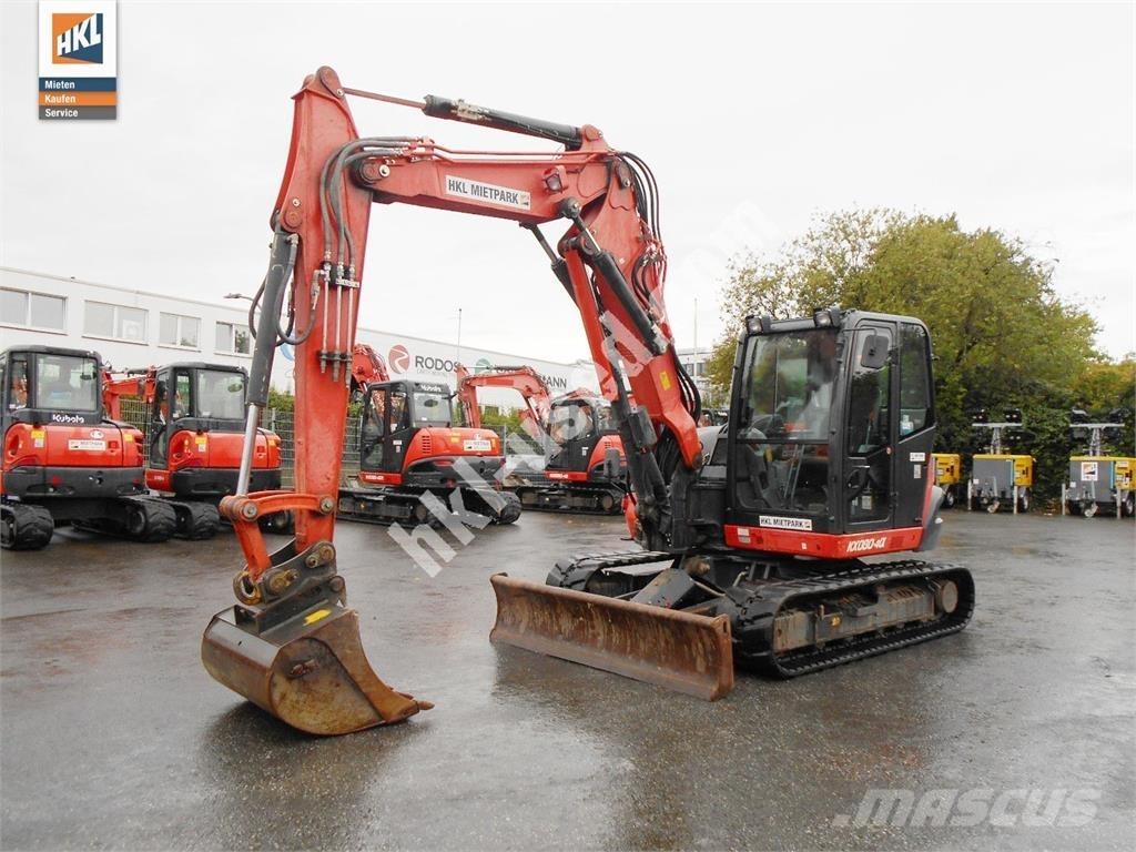 Kubota KX 080-4 Minikoparki
