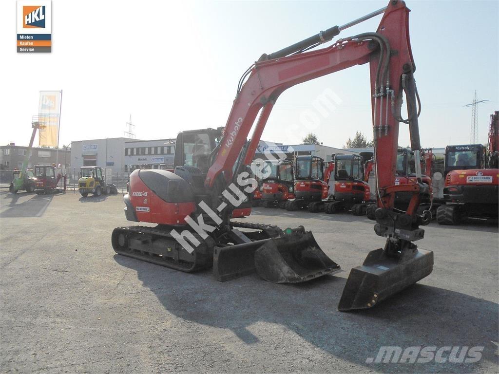 Kubota KX 080-4 Minikoparki
