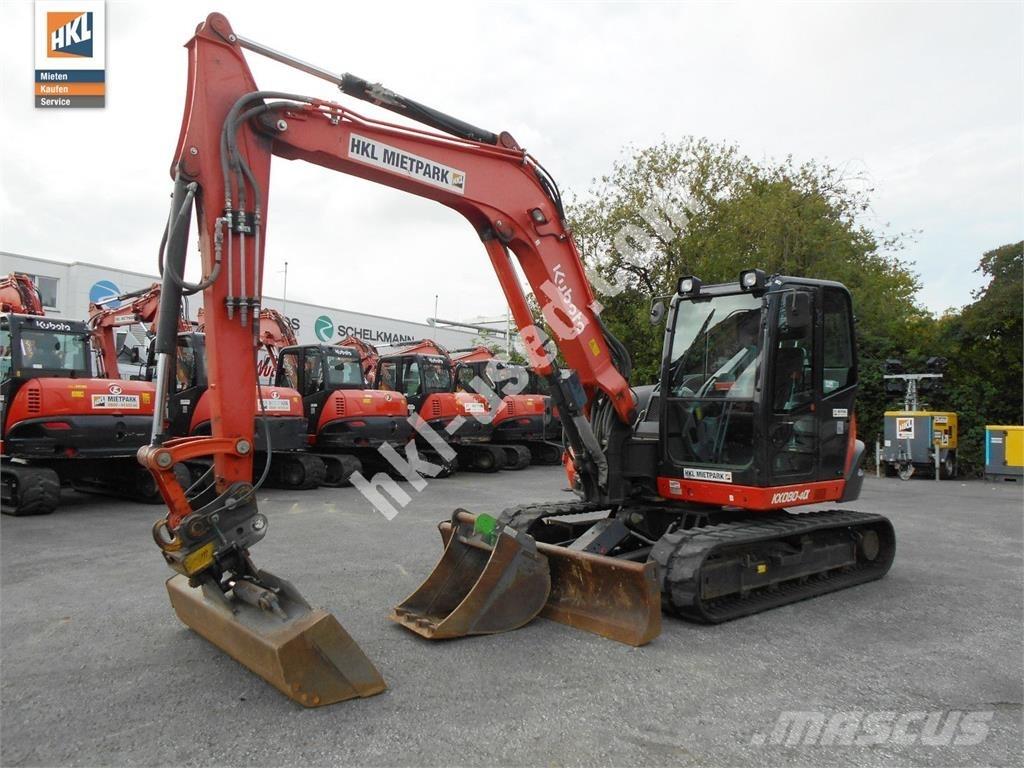 Kubota KX 080-4 Minikoparki