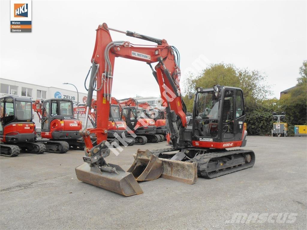 Kubota KX 080-4 Minikoparki