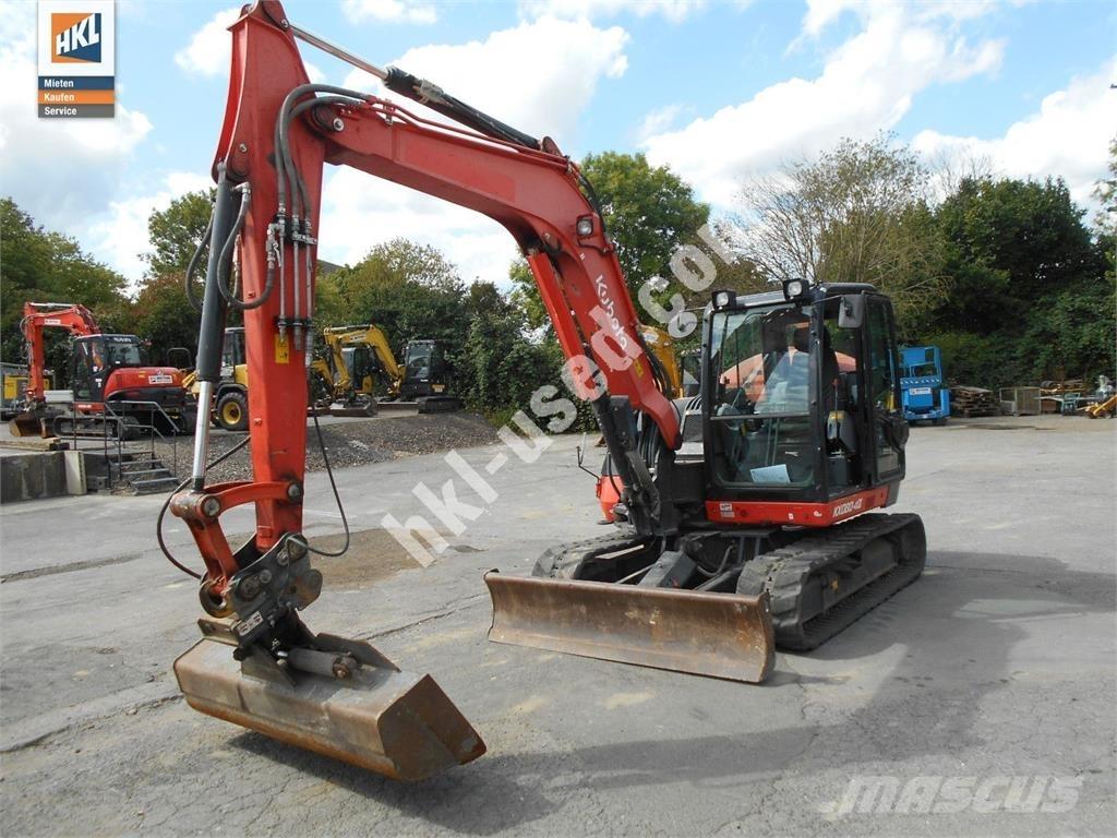 Kubota KX 080-4 Minikoparki