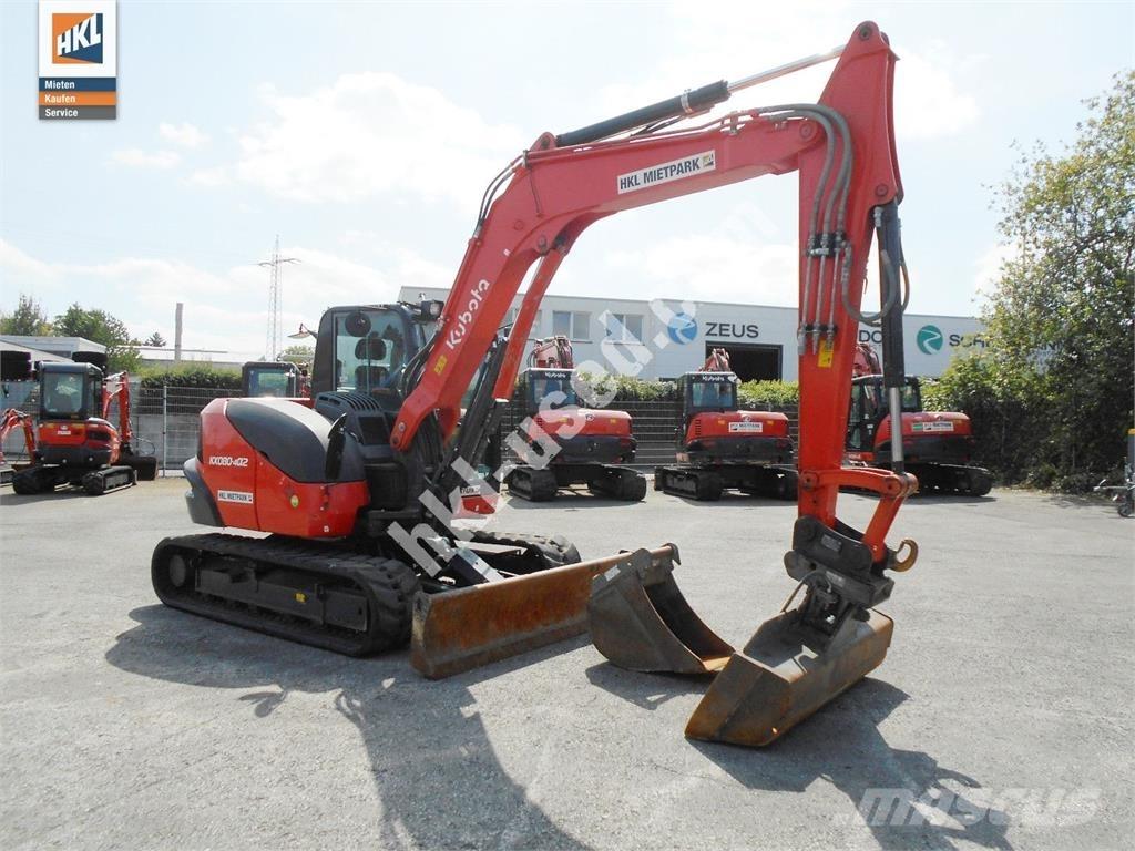 Kubota KX 080-4 Minikoparki