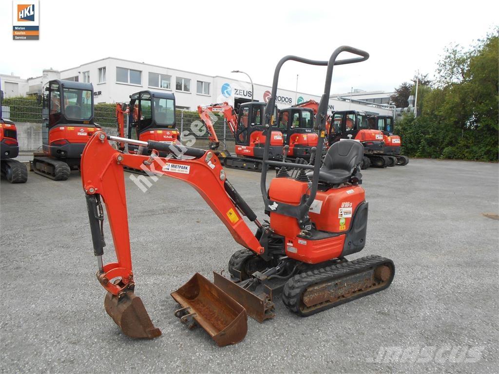 Kubota U 10-3 Minikoparki