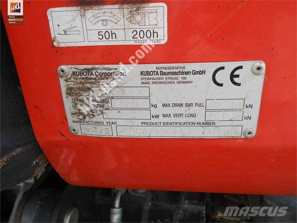 Kubota U 10-3 Minikoparki