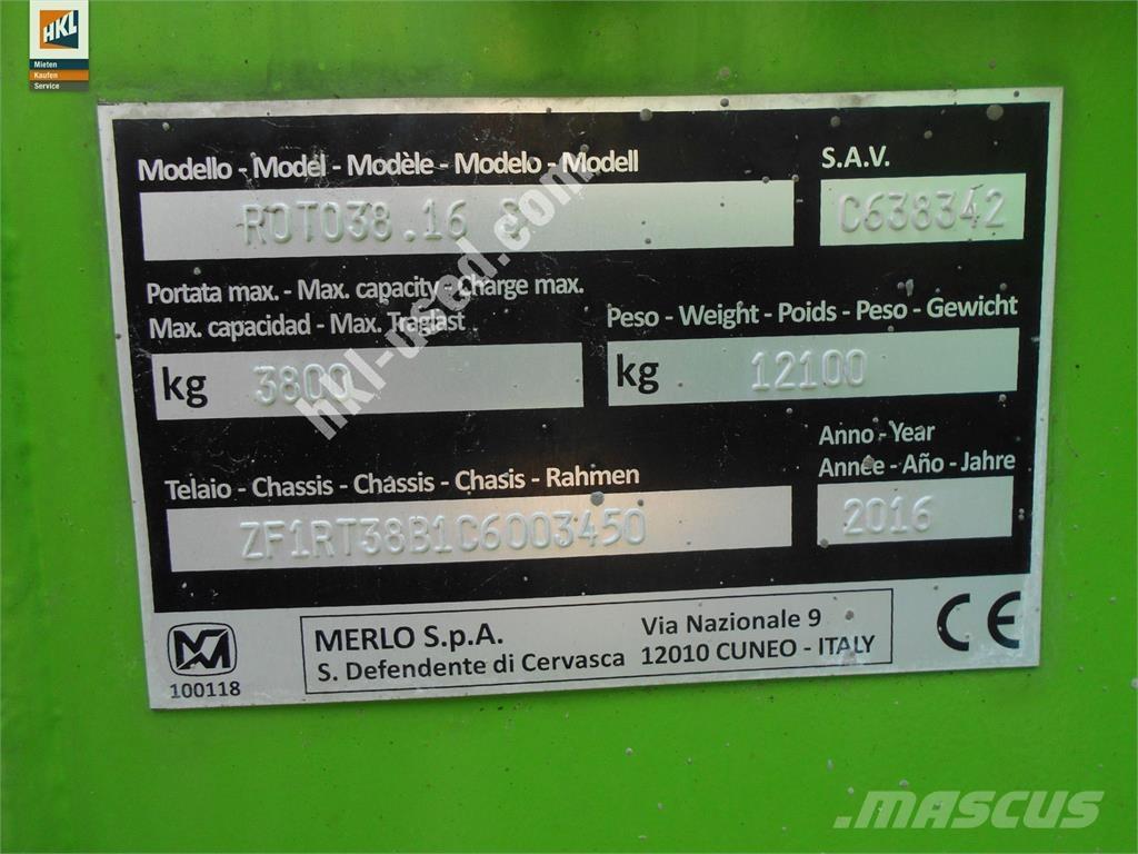 Merlo ROTO 38.16 S Ładowarki teleskopowe