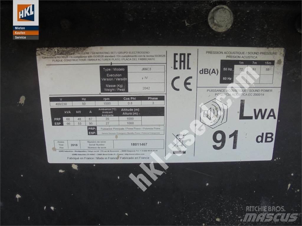 Sdmo J 66 C3 Agregaty prądotwórcze inne