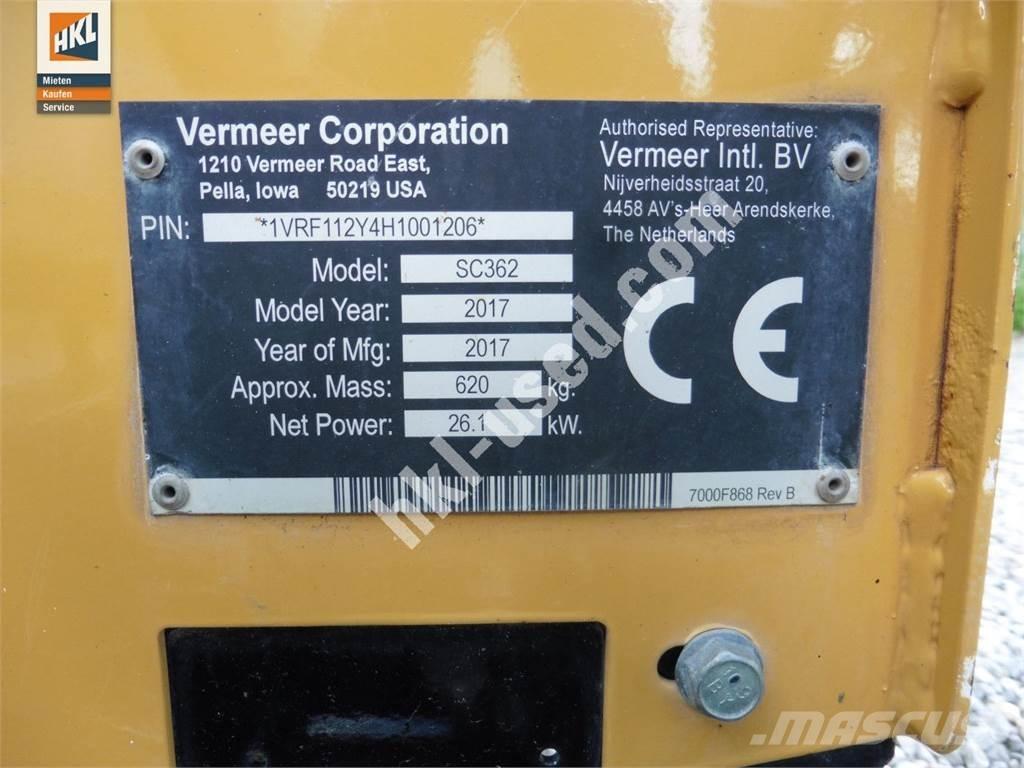 Vermeer SC 362 Maszyny budowlane - Inne