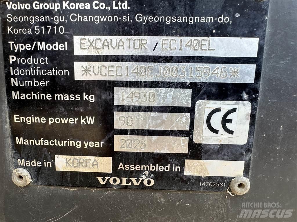  2023 Volvo EC140EL Maszyny budowlane - Inne