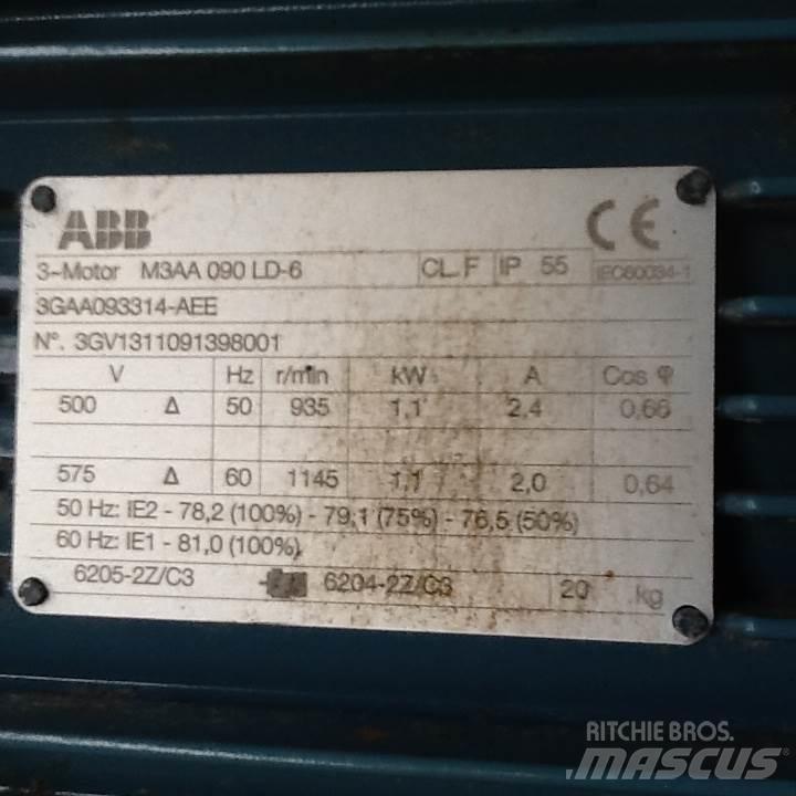  1,1 kW ABB E-Motor Silniki