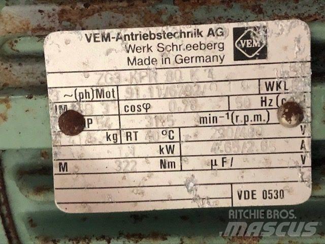  1,1 kW VEM E-Motor Silniki