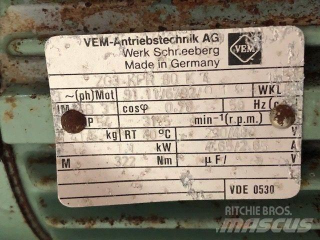  1,1 kW VEM E-Motor Silniki
