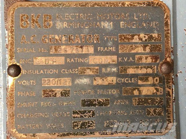  15 kVA BKB Generator Agregaty prądotwórcze inne