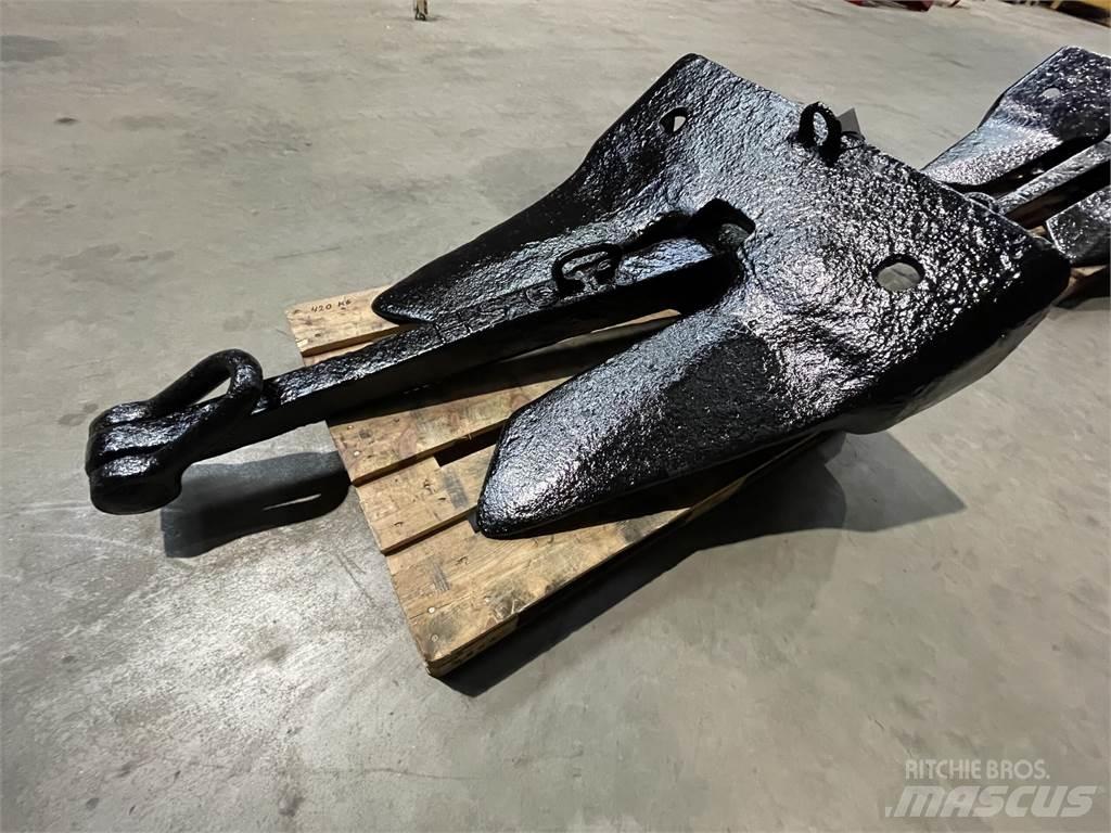  420 kg AC 14 Anker Łodzie, pontony i barki budowlane