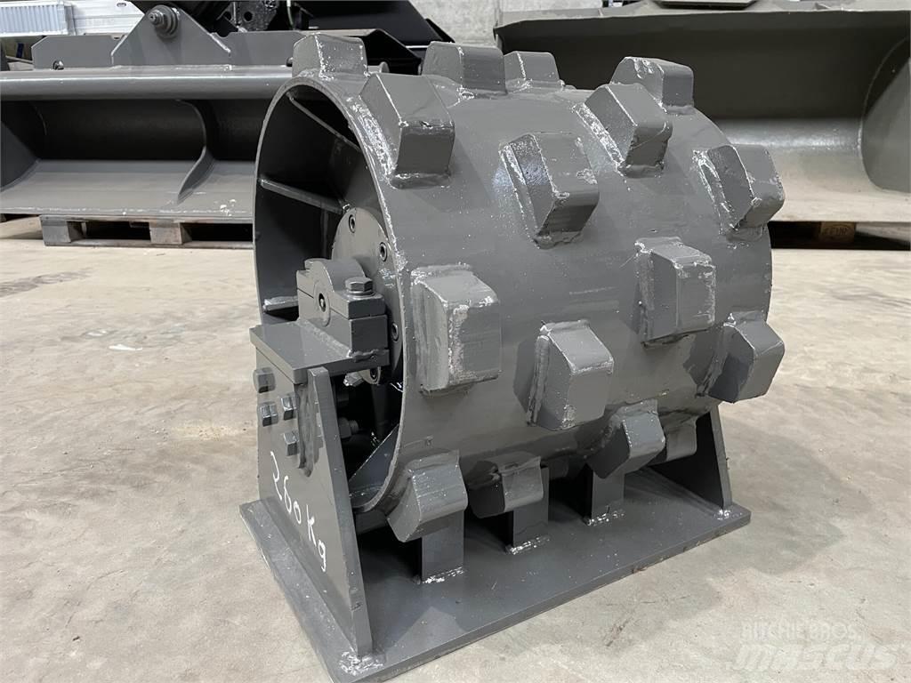  450 mm kompaktorhjul Walce ogumione