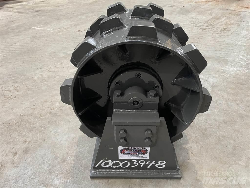 450 mm kompaktorhjul Walce ogumione