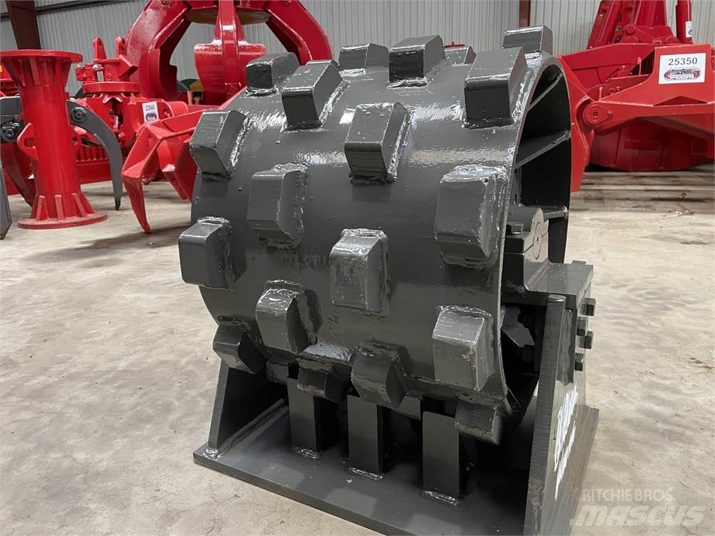  450 mm kompaktorhjul Walce ogumione