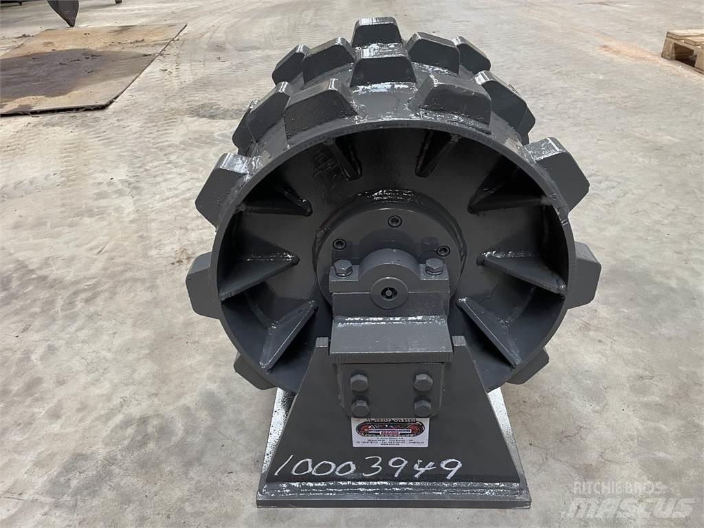  450 mm kompaktorhjul Walce ogumione