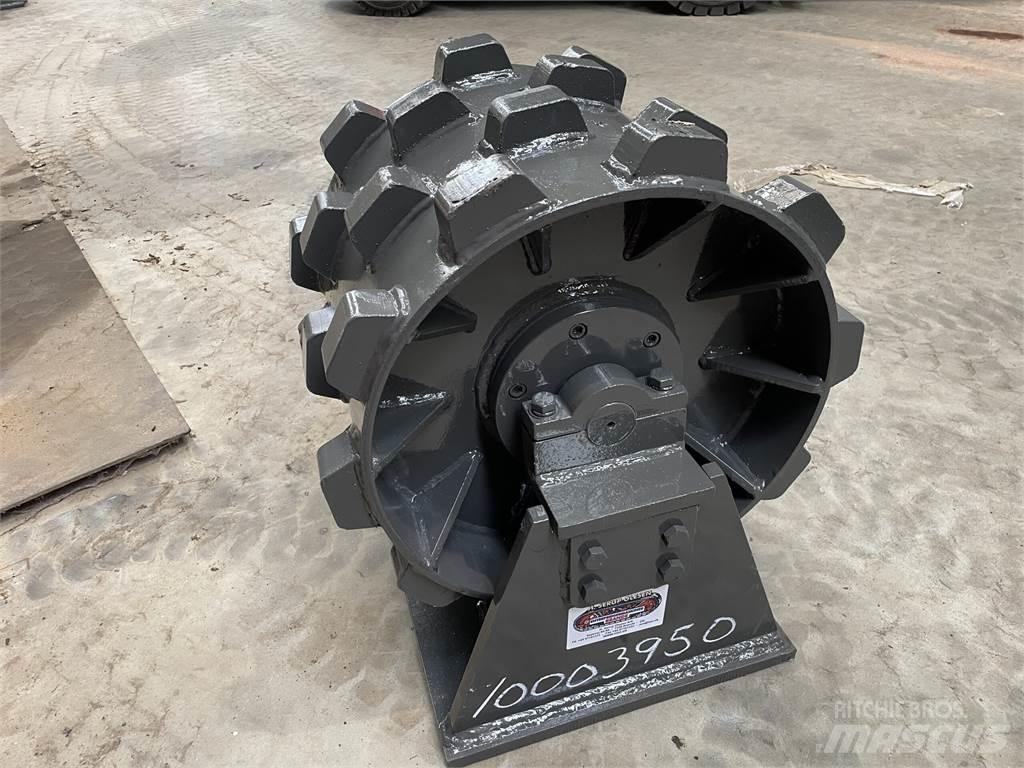  450 mm kompaktorhjul Walce ogumione